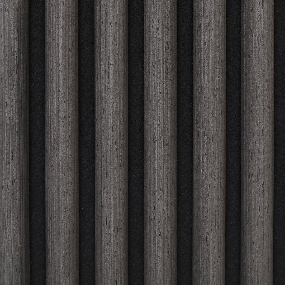 WANDPANEEL Schwarz  - Schwarz, Design, Holzwerkstoff/Kunststoff (41/41/2,1cm) - Livetastic