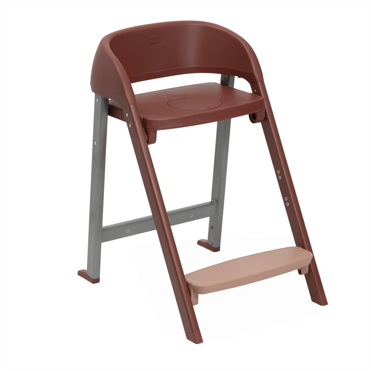 HOCHSTUHL CRESCENDO UP  - Rotbraun, Basics, Kunststoff/Metall (45/85/102/65cm) - Chicco