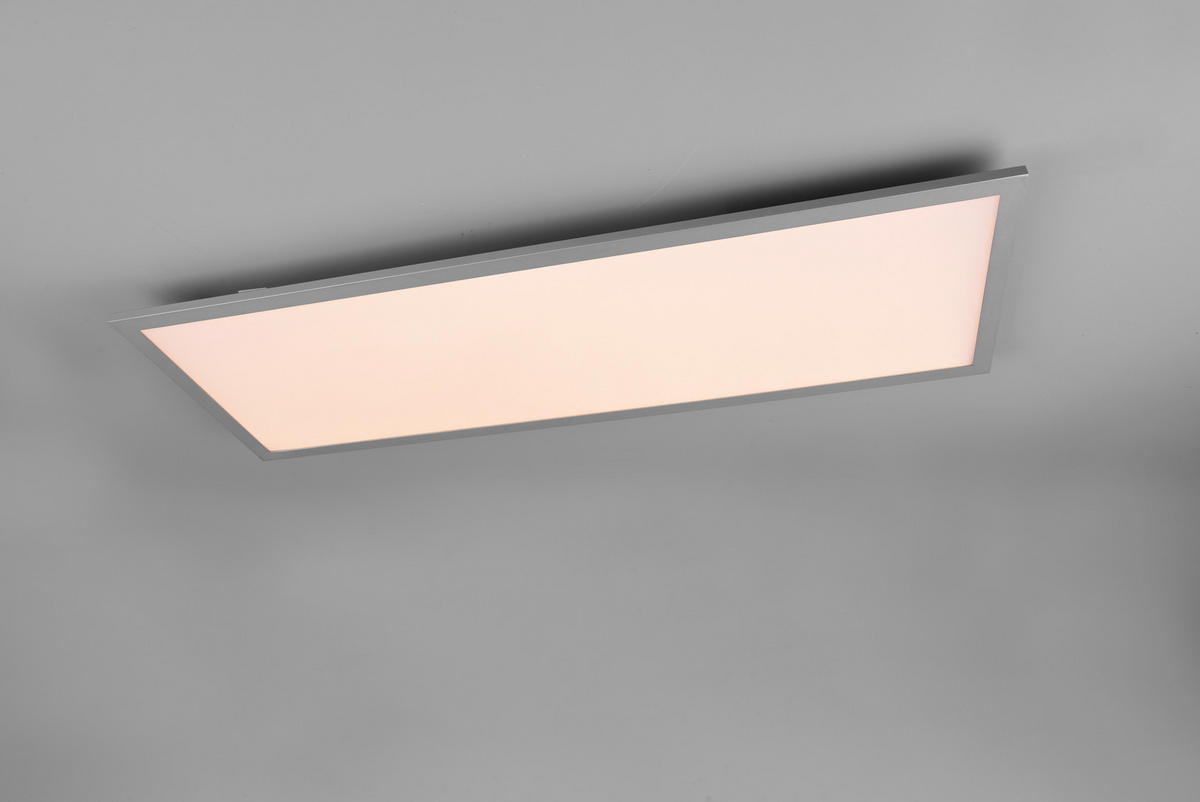 LED-DECKENLEUCHTE 33,5 W     - Schwarz, Basics, Metall (80/5/29,5cm)