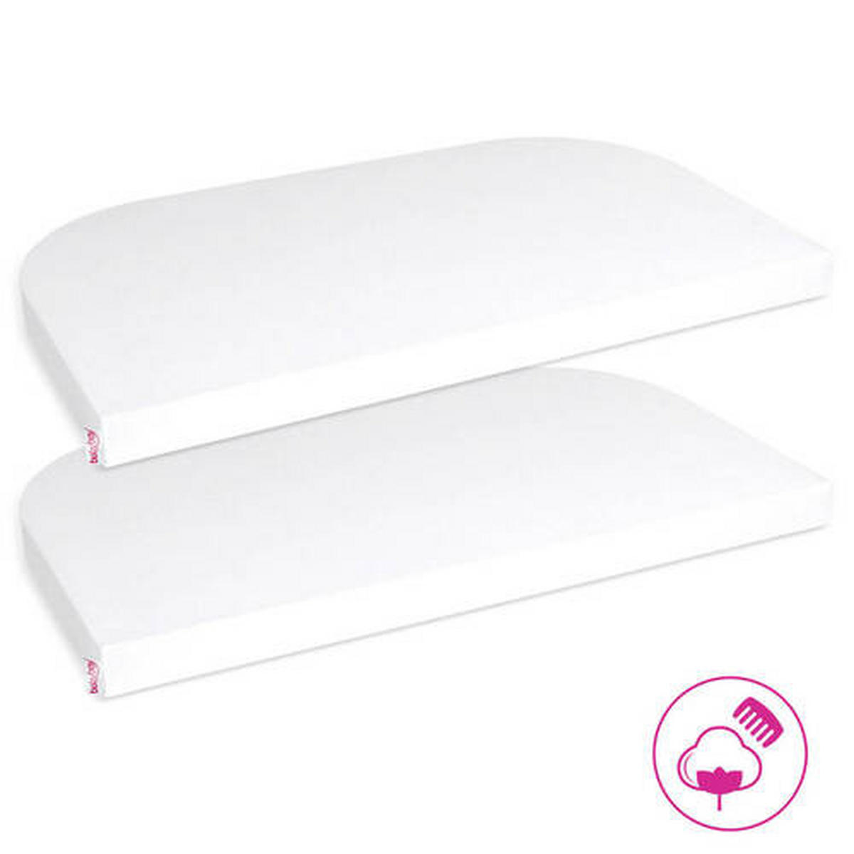 MATRATZENBEZUG - Weiß, Basics, Textil (81/42/5cm) - Babybay