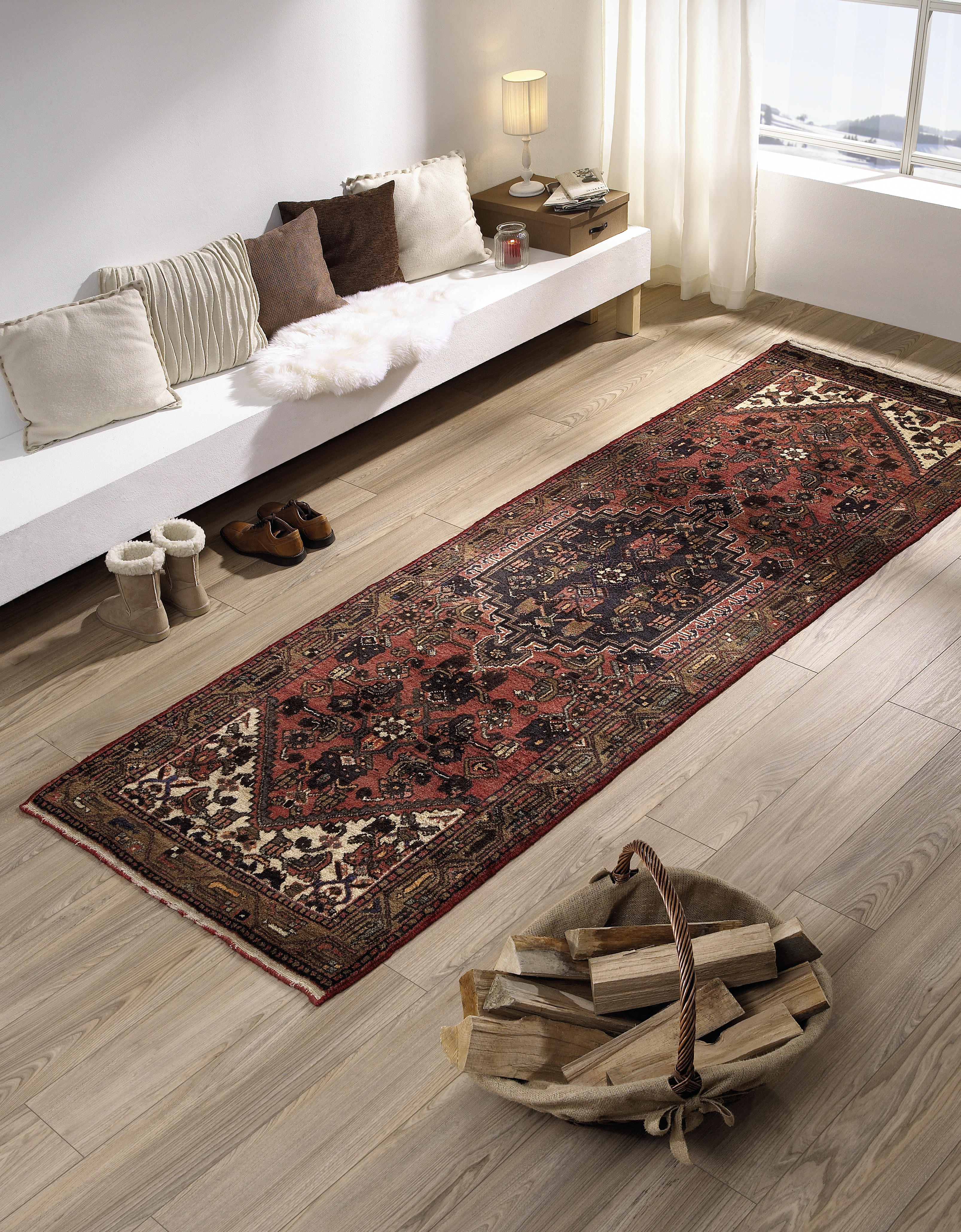 ORIENTTEPPICH 110/300 cm Hamedan  - Rot, Lifestyle, Textil (110/300cm) - Cazaris