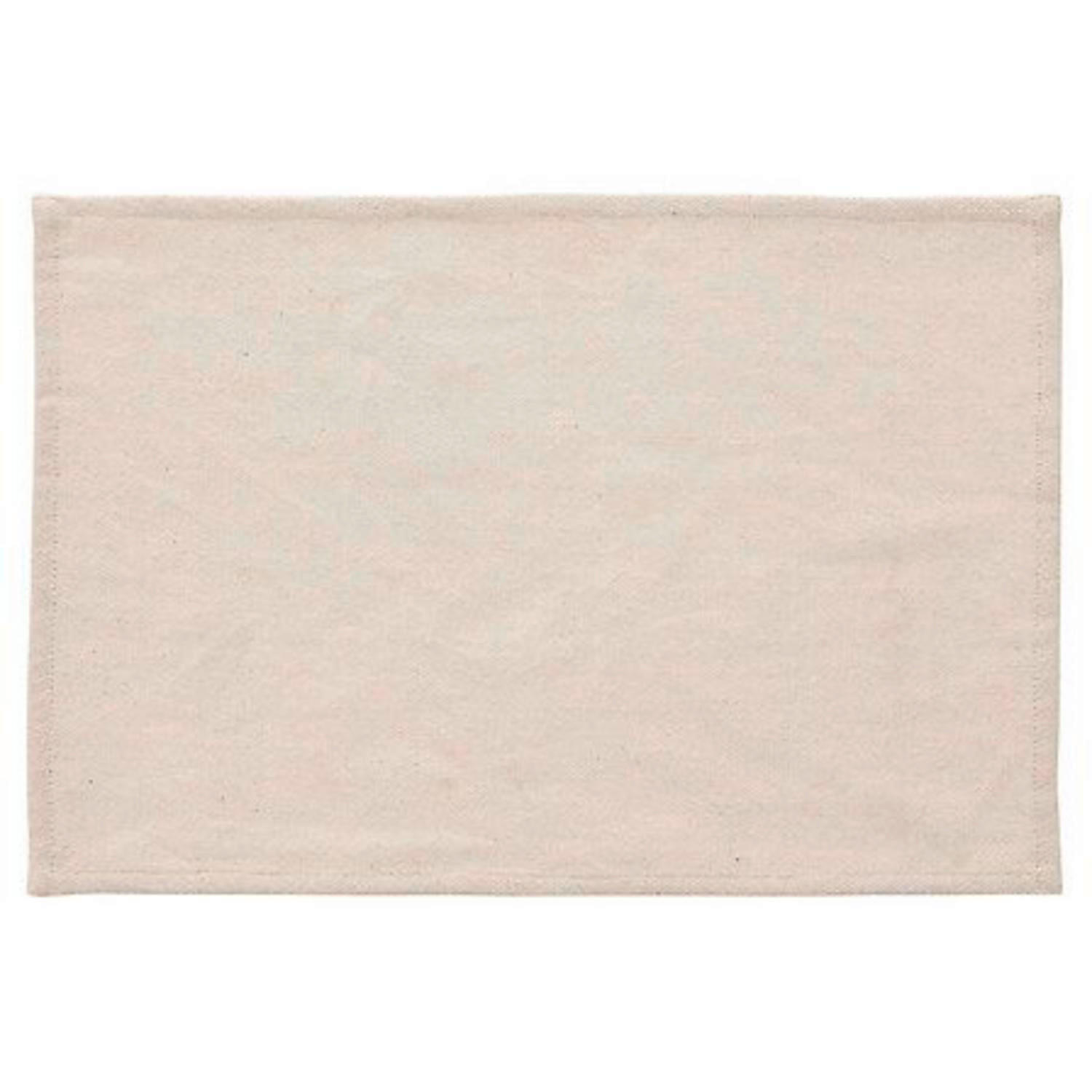 STONI PODMETAČ   - bela, Osnovno, tekstil (45/30cm)