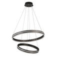 LED-HÄNGELEUCHTE 60/120 cm  - Schwarz, Basics, Kunststoff/Metall (60/120cm) - Ambiente