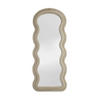 STANDSPIEGEL 70/170/3 cm  - Champagner, Design, Glas/Holzwerkstoff (70/170/3cm) - Livetastic
