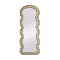 STANDSPIEGEL 70/170/3 cm  - Champagner, Design, Glas/Holzwerkstoff (70/170/3cm) - Livetastic