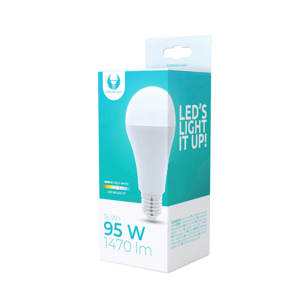 LED-SIJALKA   //// - bela, Basics, umetna masa/keramika (6,5/13,4cm)
