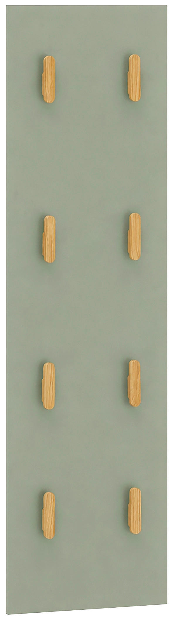 GARDEROBENPANEEL  in 30/110,6/2,6 cm  - Grün, Design, Holzwerkstoff (30/110,6/2,6cm) - MID.YOU