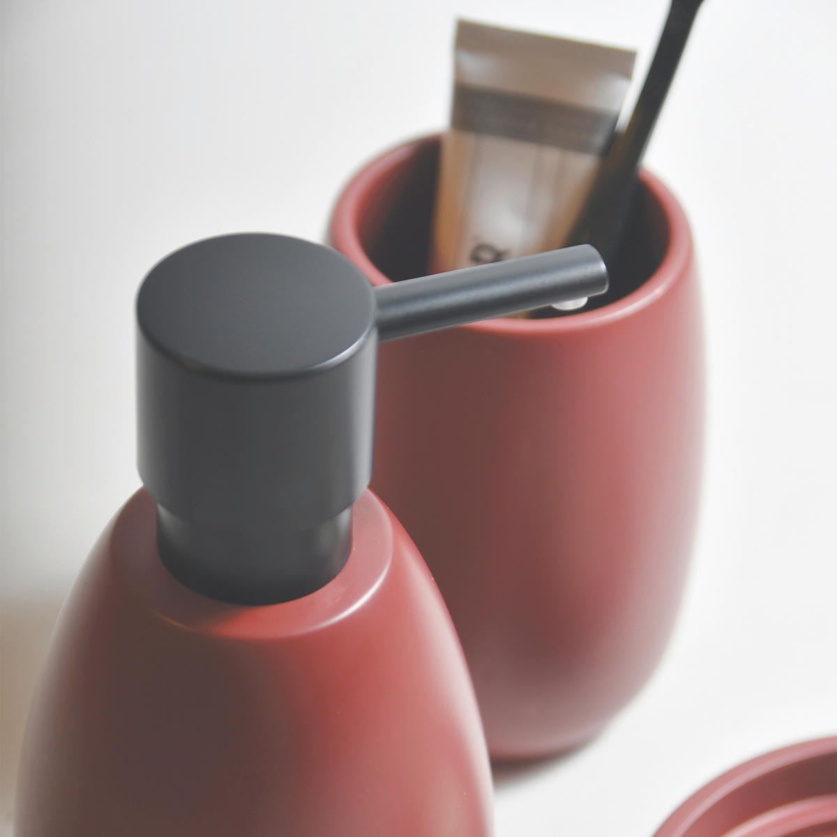 SEIFENSPENDER Kunststoff  - Beere, Basics, Kunststoff (8,2/18,9cm) - Spirella