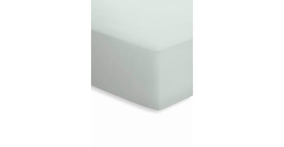 SPANNLEINTUCH 180/200 cm Jersey  - Türkis/Grün, Basics, Textil (180/200cm) - Novel