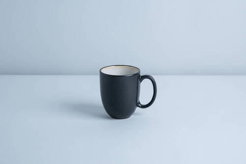 KAFFEEBECHER SÖREN  410 ml   - Grau, LIFESTYLE, Keramik (16/7,2/15cm) - Novel