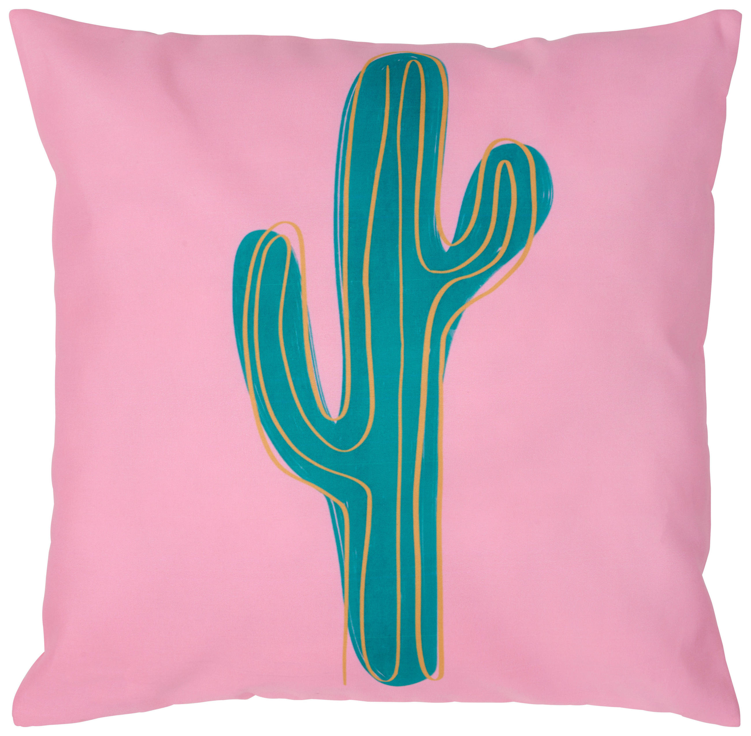 ZIERKISSEN  45/45 cm   - Hellrosa, Basics, Textil (45/45cm) - Esposa