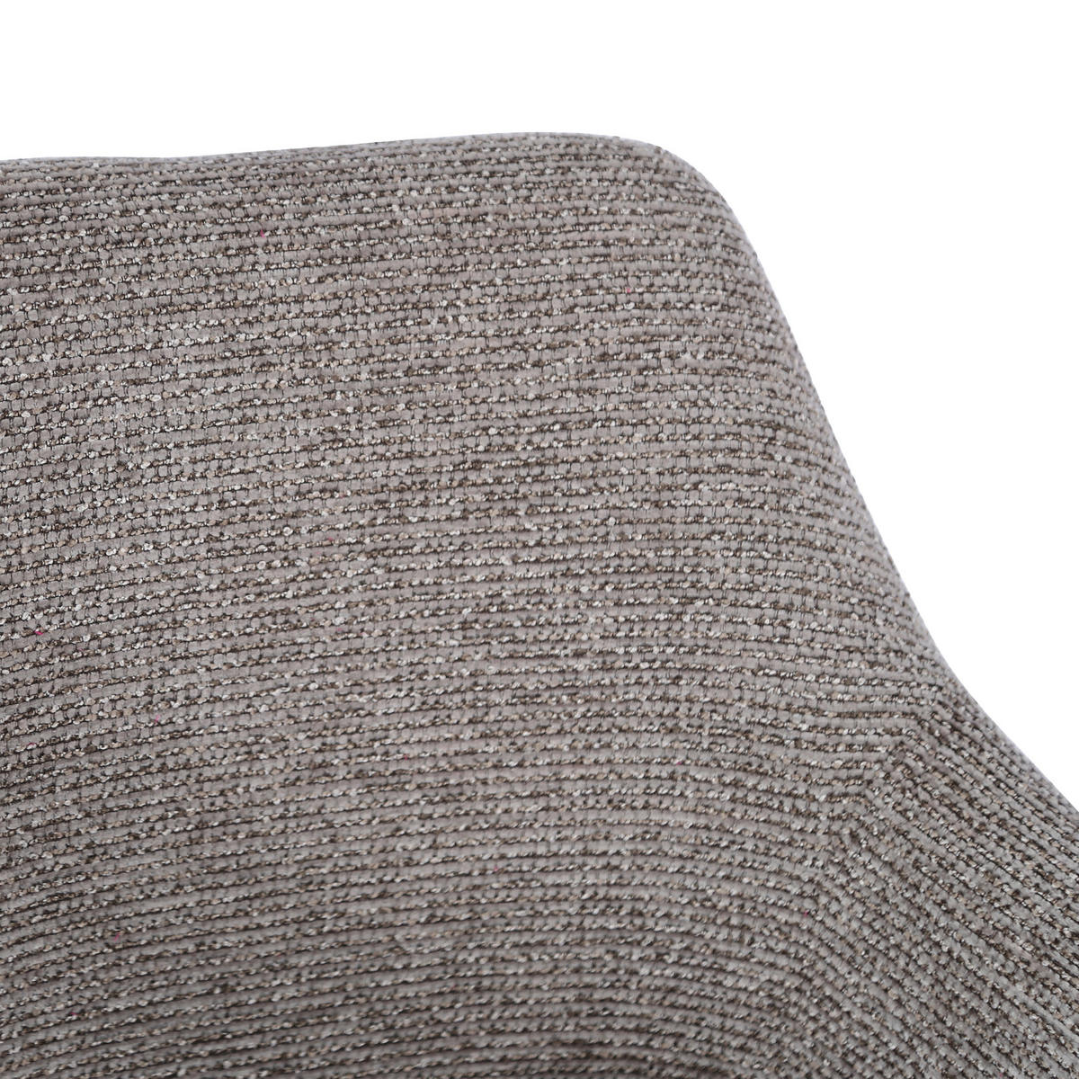 ARMLEHNSTUHL   Chenille  Schwarz, Beige  - Beige/Schwarz, MODERN, Holz/Textil (58/85/60cm) - MID.YOU