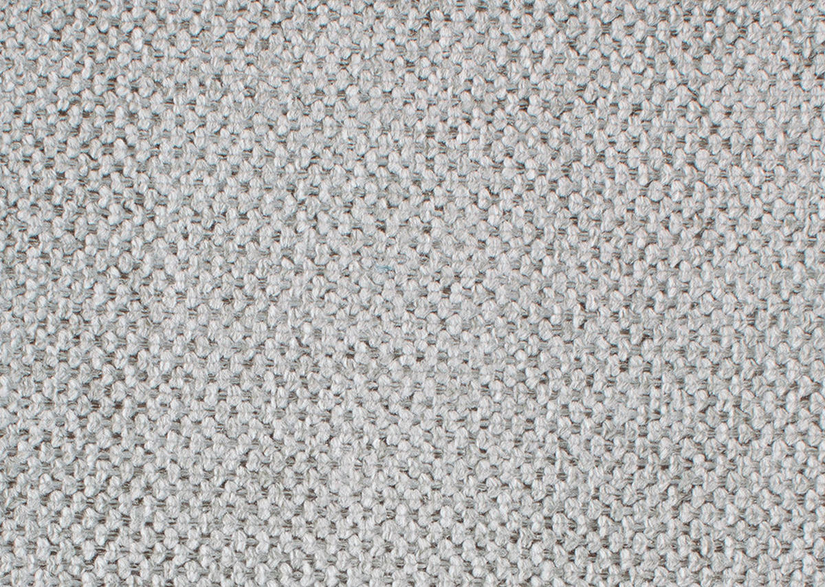 ECKSOFA in Webstoff Hellgrau  - Hellgrau/Schwarz, Design, Textil/Metall (284/184cm) - Dieter Knoll