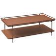 COUCHTISCH 110/55/34 cm rechteckig Terracotta  - Terracotta, Basics, Metall (110/55/34cm) - Xora