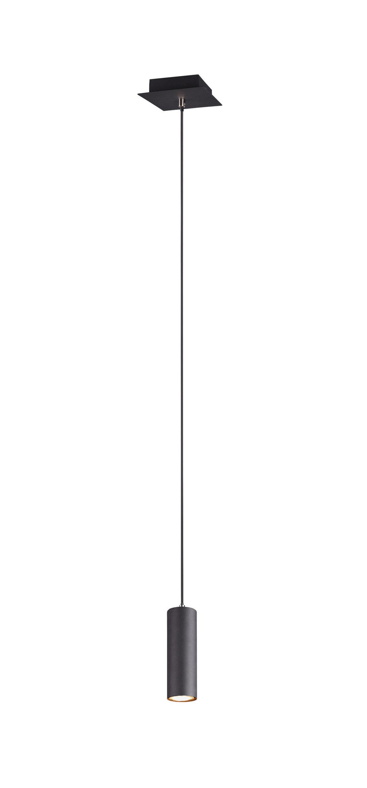 ZÁVESNÉ SVIETIDLO,  12/150/12 cm - čierna, Basics, kov (12/150/12cm)