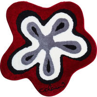 BADTEPPICH Colani 1 Rot 100 cm  - Rot, Basics, Kunststoff/Textil (100cm) - Grund