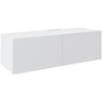 LOWBOARD Newniq  in 120/36,7/45 cm  - Weiß, Design, Holzwerkstoff (120/36,7/45cm) - Hom`in