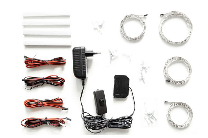 Einlegebodenbeleuchtung Madrid Led 4-Er Set L: 70 cm