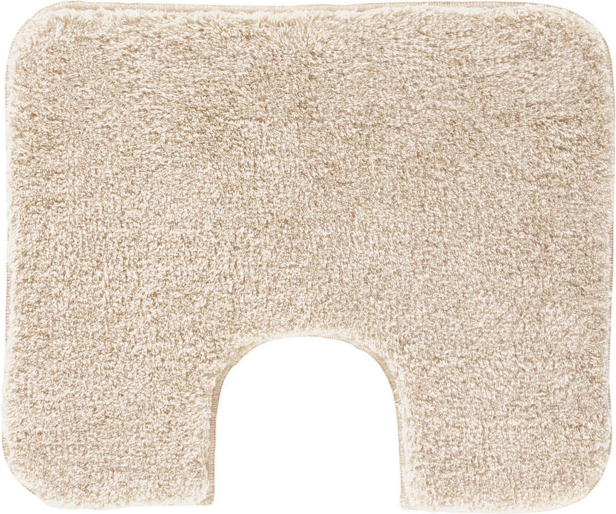 WC-VORLEGER Champagner 50/60 cm  - Champagner, Basics, Kunststoff/Textil (50/60cm) - Grund