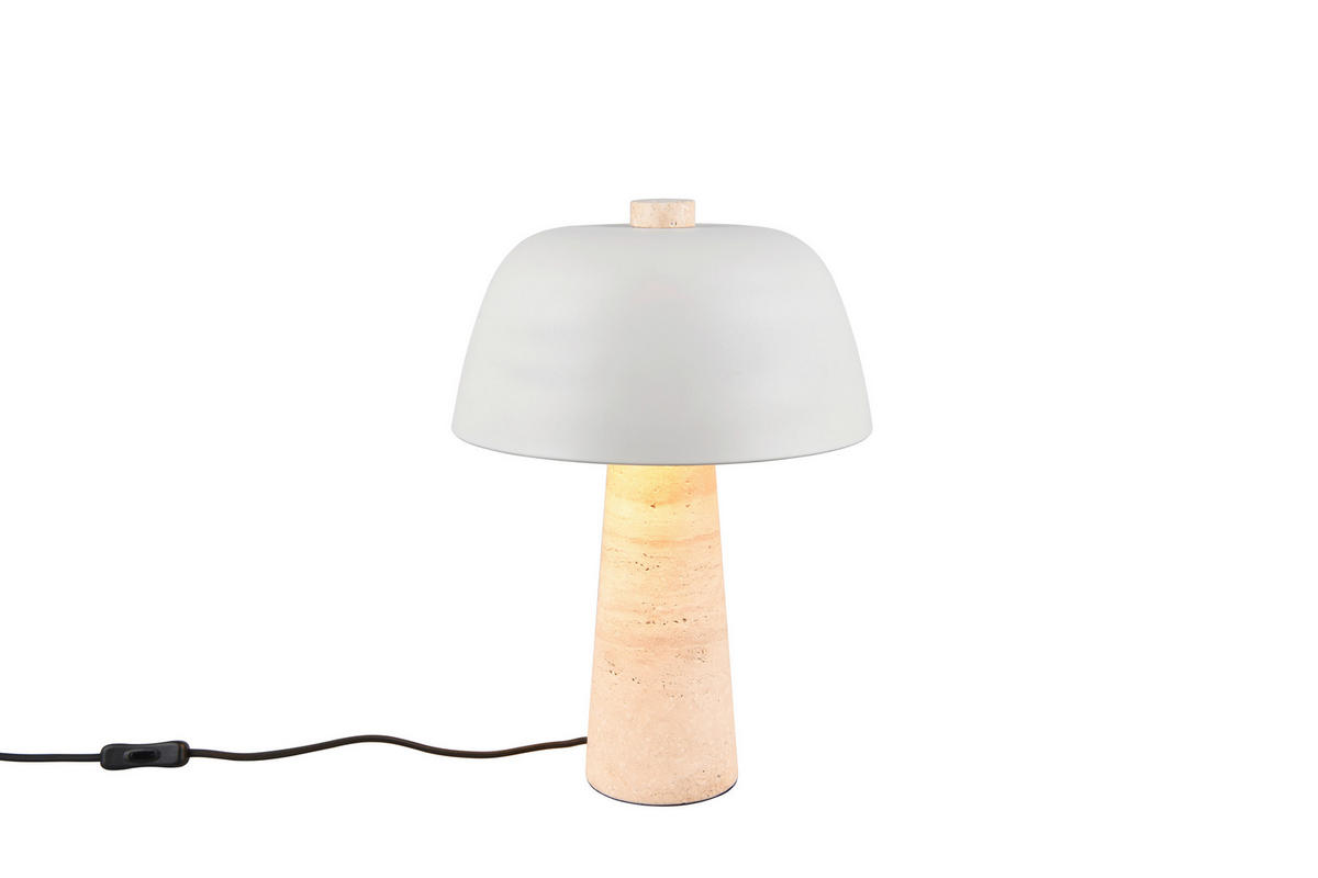 NAMIZNA SVETILKA        29/41 cm       - bež/svetlo siva, Basics, kamen/kovina (29/41cm)