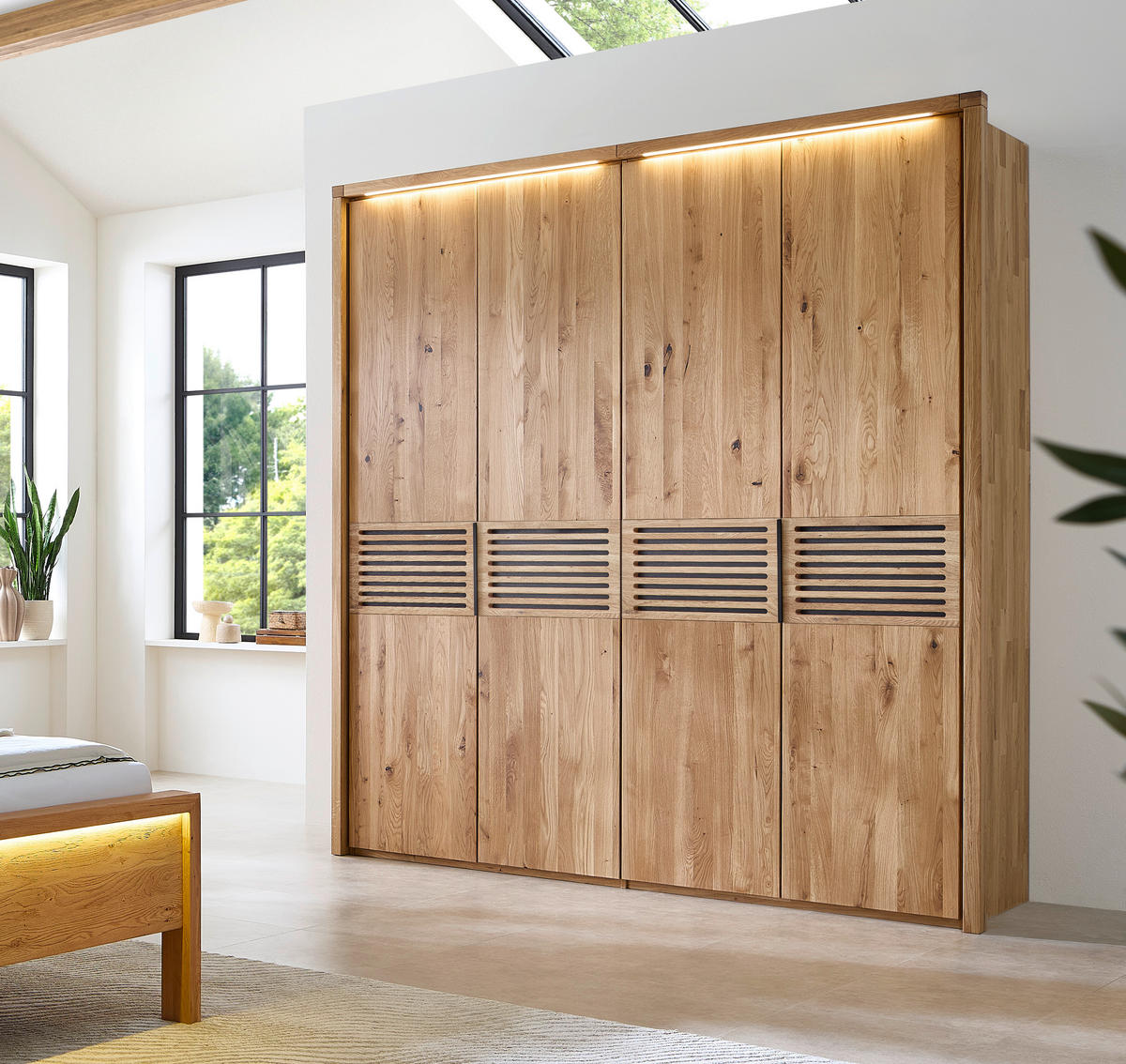 PASSEPARTOUTRAHMEN 218/231/10 cm   - Eichefarben, Modern, Holz (218/231/10cm) - Livetastic