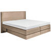 BOXSPRINGBETT 160/200 cm  in Beige  - Beige, KONVENTIONELL, Holz/Textil (160/200cm) - Dieter Knoll