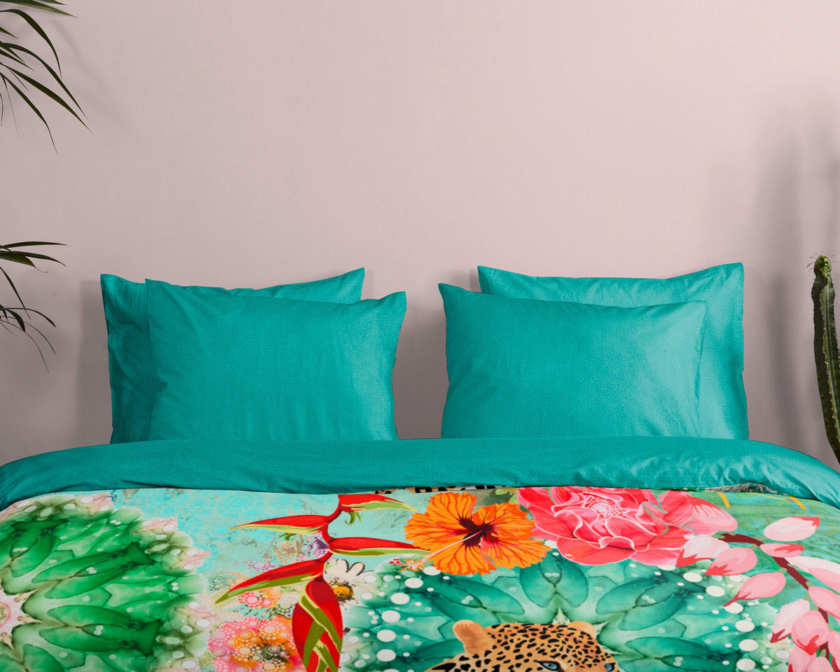 WENDEBETTWÄSCHE sonstige Webstoff 140/200 cm  - Multicolor, Basics, Textil (140/200cm)