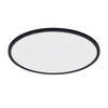 LED-DECKENLEUCHTE 60/3,2 cm   - Schwarz, KONVENTIONELL, Kunststoff (60/3,2cm) - Nordlux