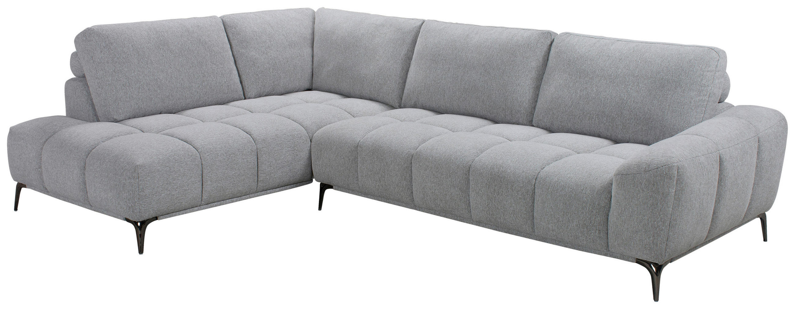 Sofa Orlando Webstoff Grau, S: 204x294