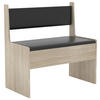 SITZBANK in Holzwerkstoff Sonoma Eiche  - Sonoma Eiche, Modern, Holzwerkstoff (80/80/42cm) - MID.YOU