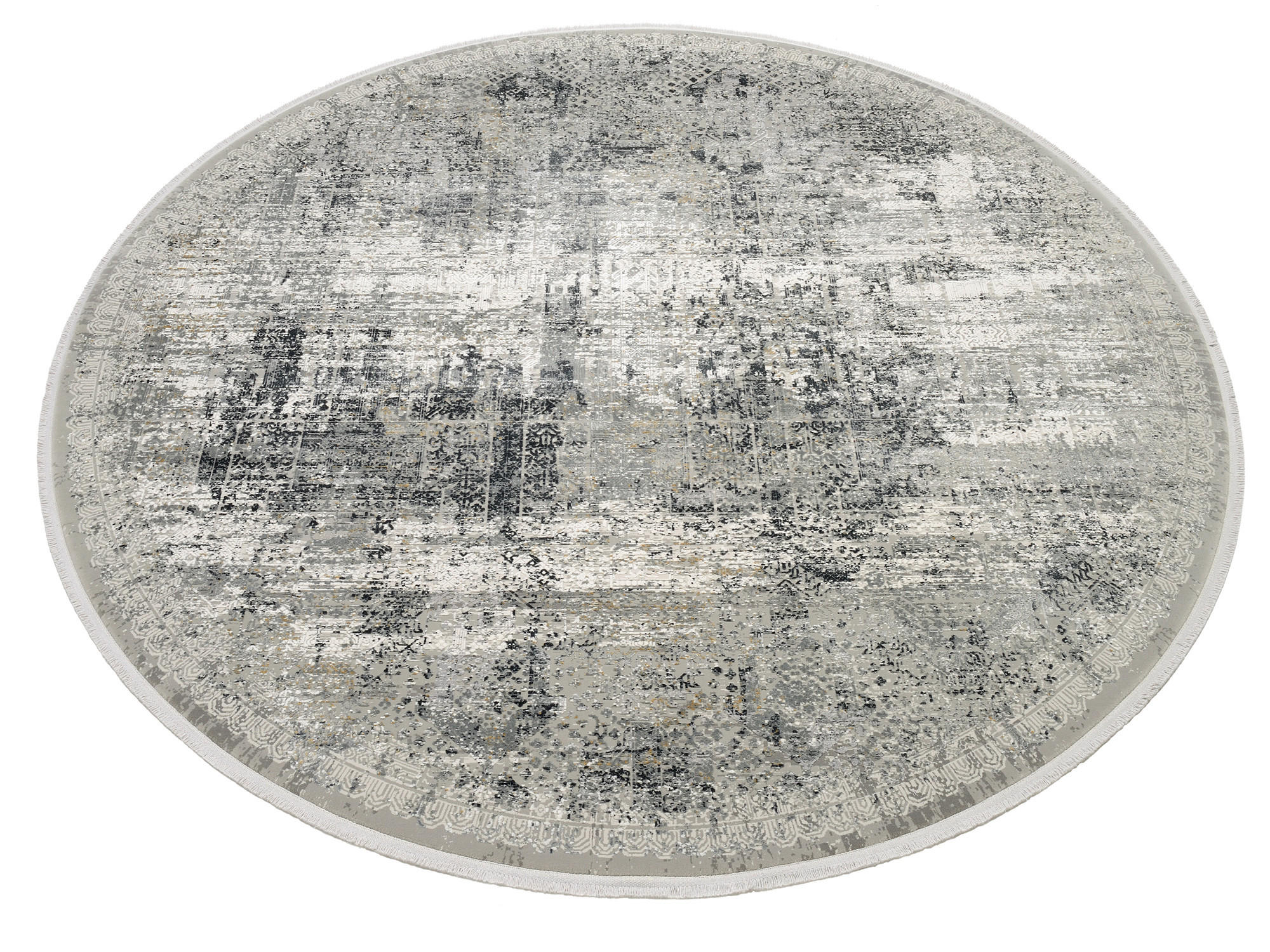 WEBTEPPICH 240 cm Grau  - Grau, Design, Textil (240cm) - Musterring