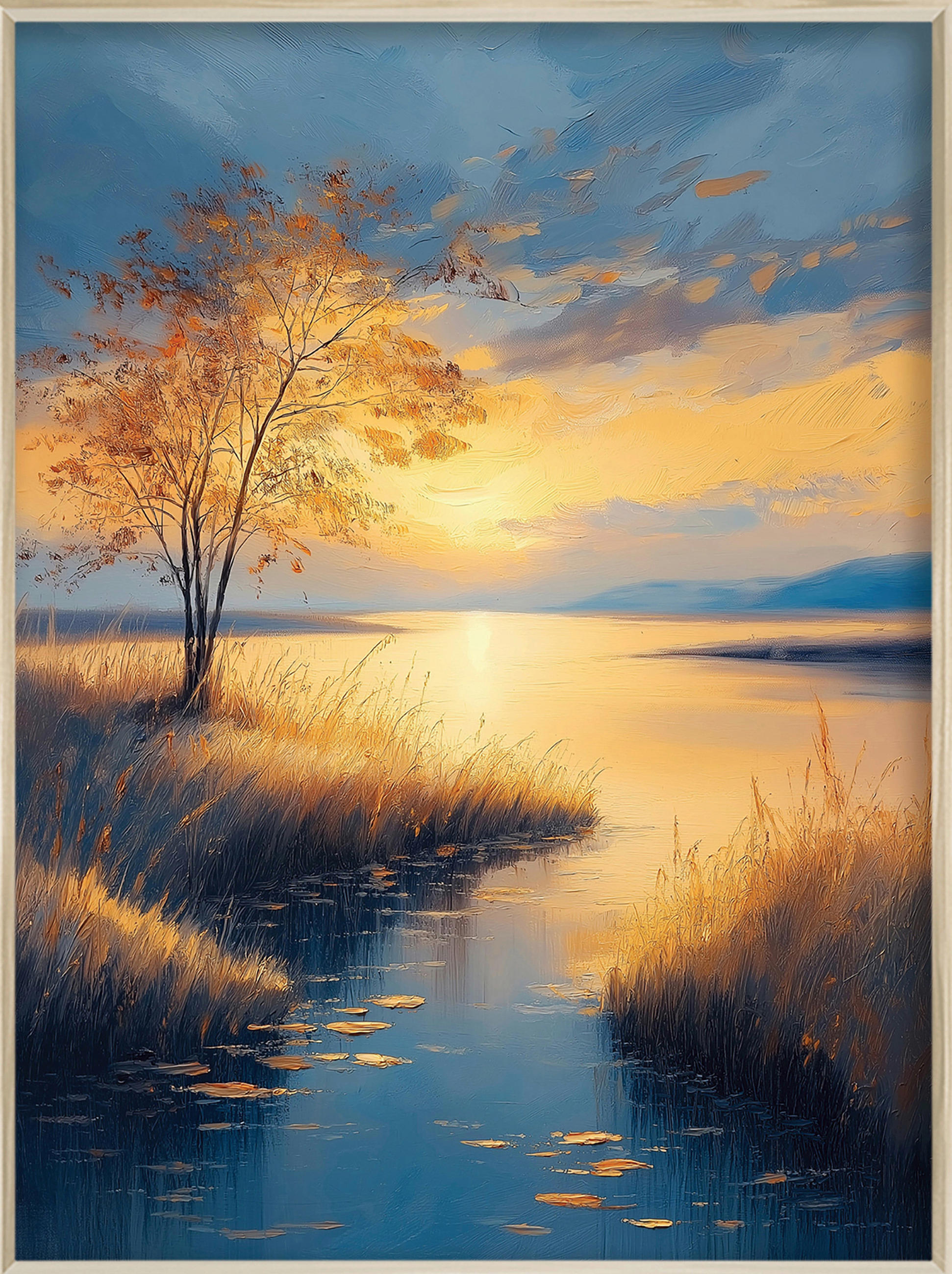 Euroart OBRAZ NA KOVU, krajina a příroda, 60/80/4 cm