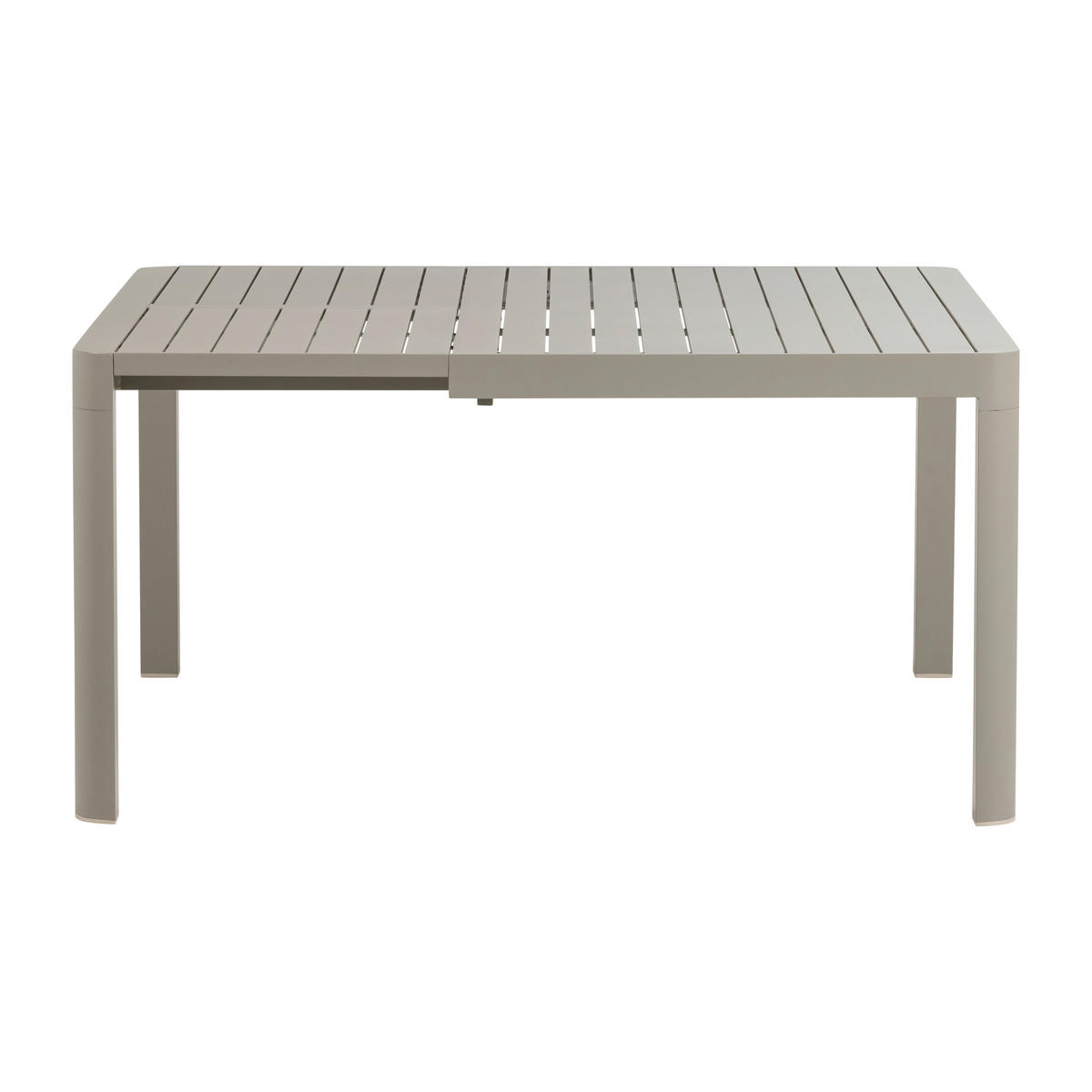 GARTENTISCH 97-150/150/76 cm Metall rechteckig  - Sandfarben, MODERN, Metall (97-150/150/76cm) - Livetastic