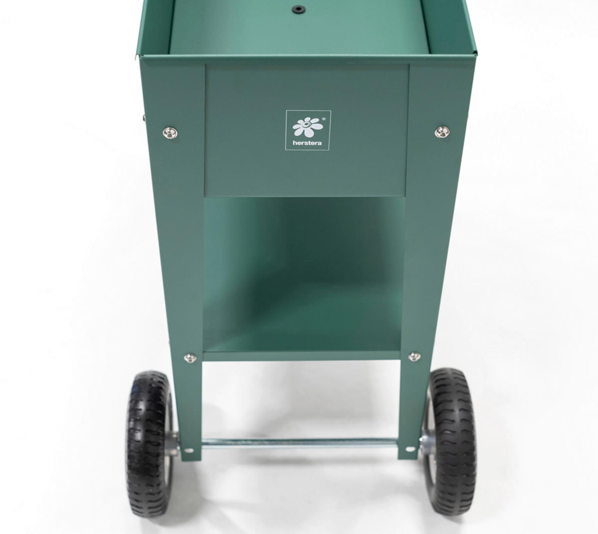 HOCHBEET 35/80/75 cm  - Olivgrün, Basics, Metall (35/80/75cm)