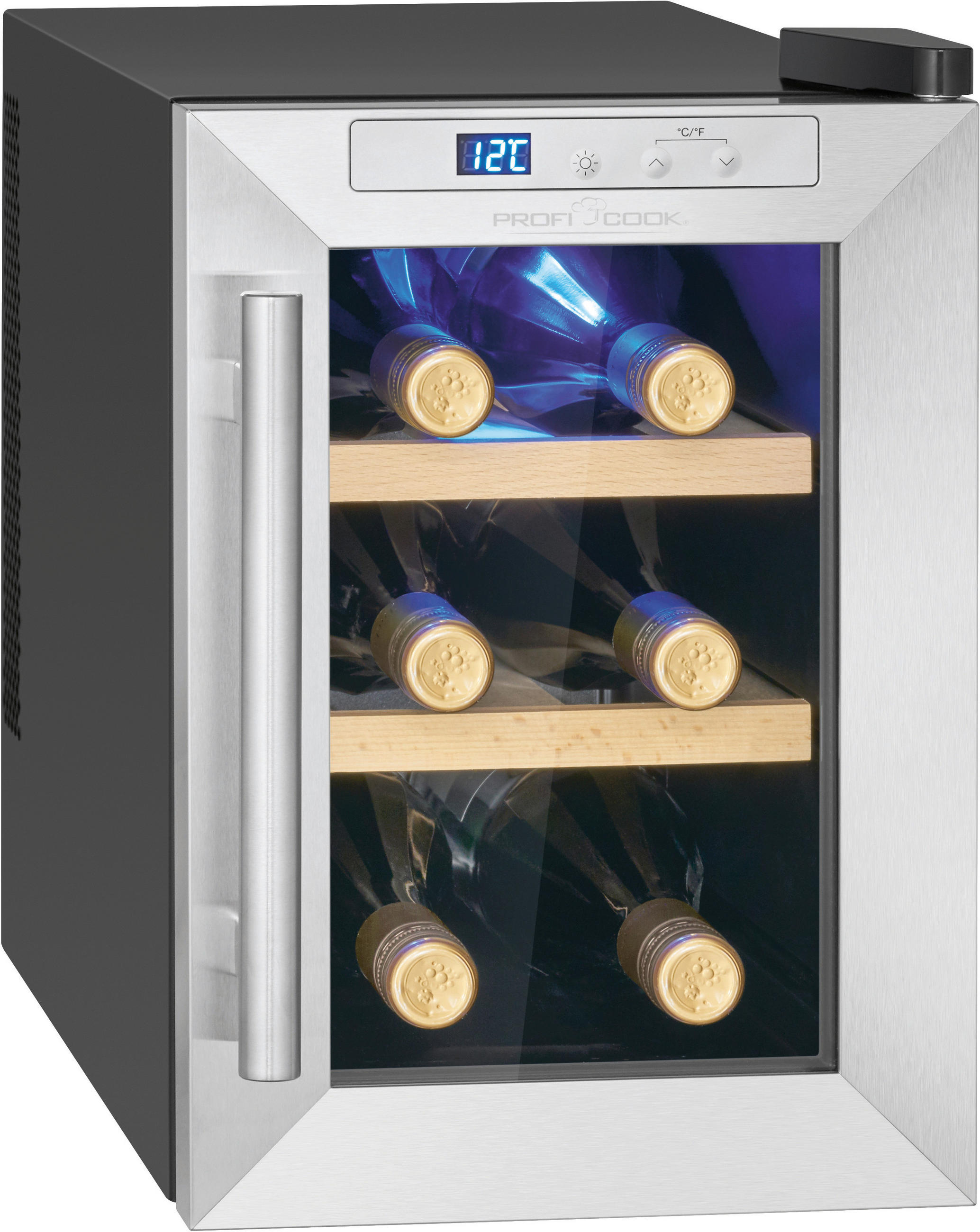 WEINKÜHLSCHRANK PC-WK 1231  - LIFESTYLE, Glas/Kunststoff (50/24,6/39,5cm) - Atrigo