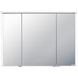 SPIEGELSCHRANK 90/65,6/15 cm  - Chromfarben/Eichefarben, Design, Glas/Holzwerkstoff (90/65,6/15cm) - Dieter Knoll