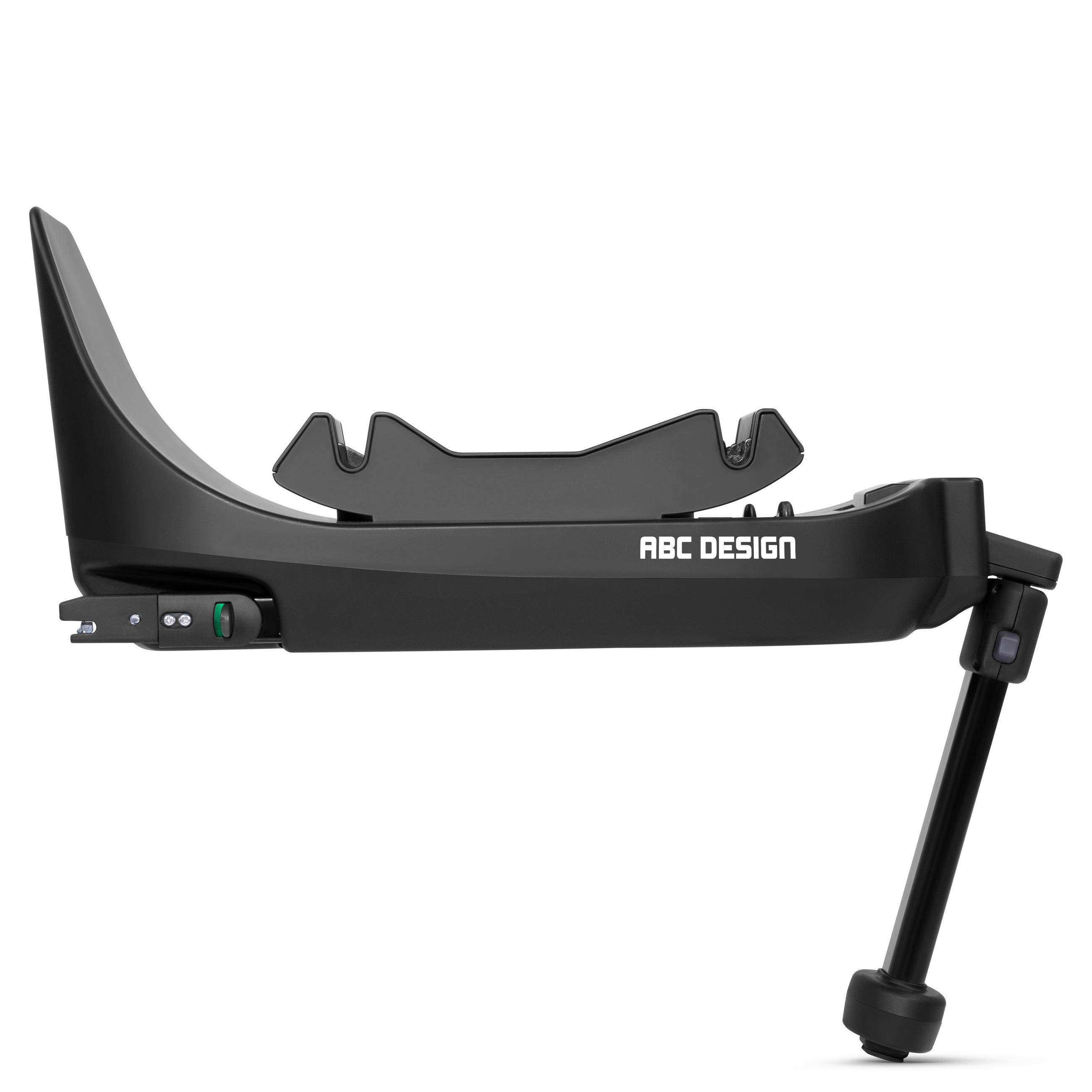 ISOFIXSTATION Isofix Base Root  - Schwarz, Basics (35/32,5/61cm) - ABC Design