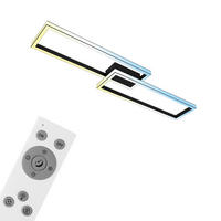 LED PLAFONJERA  - crna, Osnovno, metal/plastika (120/28/8cm)