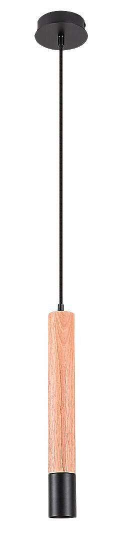 LUSTER       - prirodna boja/crna, Trendi, drvo/metal (5.5/100cm)