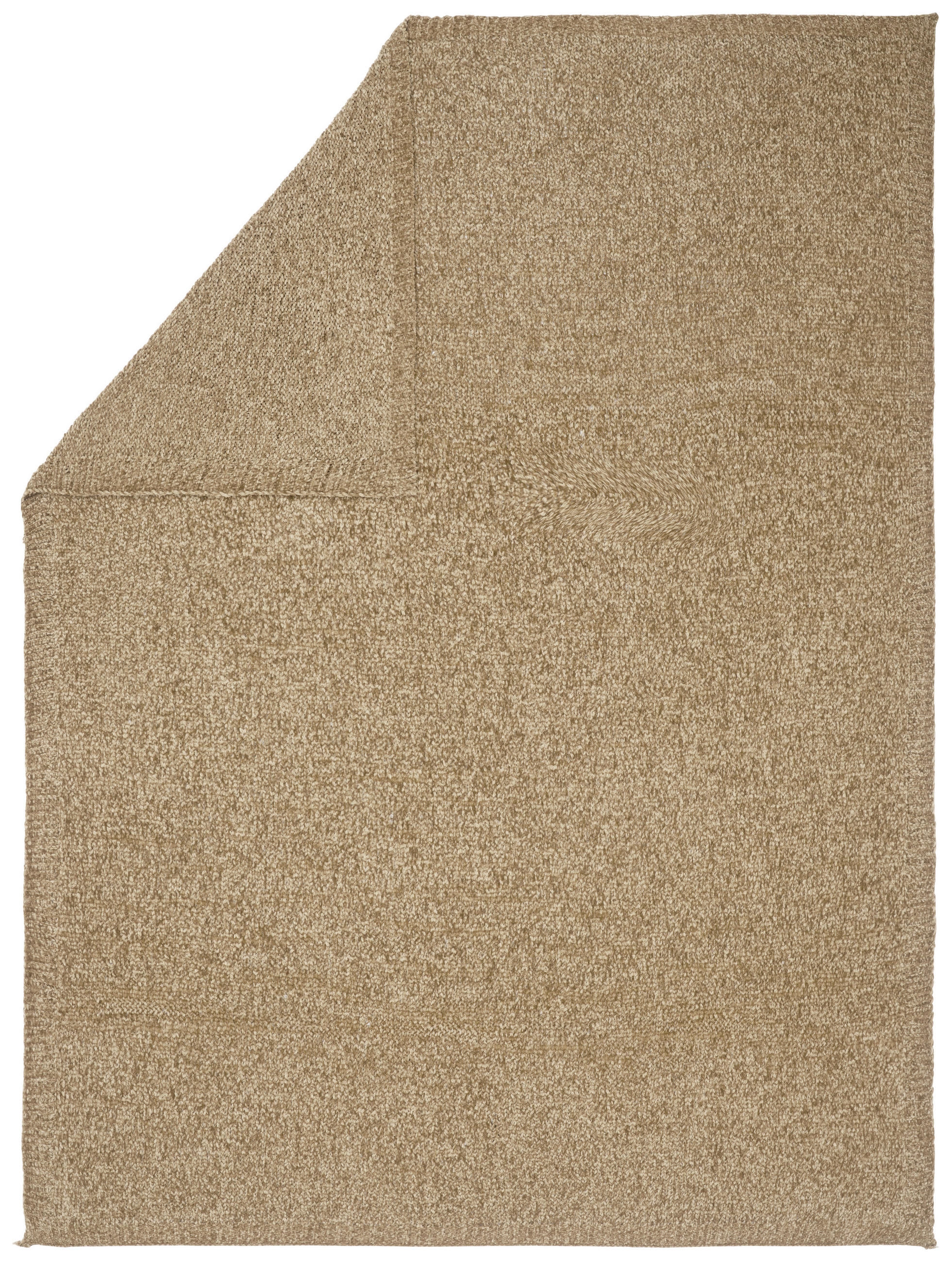 DECKE 150/200 cm  - Hellbraun, Basics, Textil (150/200cm) - Novel