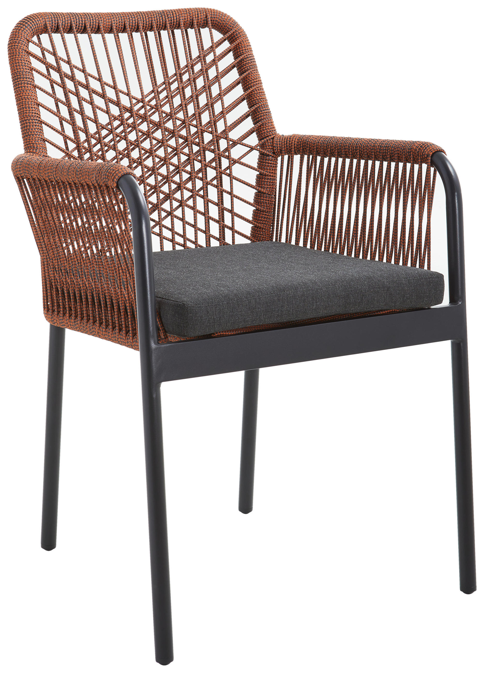Ambia Garden Gartensessel Rot, Schwarz 57x89x60 cm