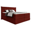 BOXSPRINGBETT 180/200 cm  in Rotbraun  - Rotbraun/Schwarz, Design, Kunststoff/Textil (180/200cm) - Esposa