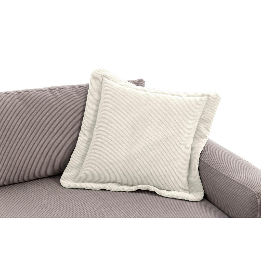 Thumbnail - Trendmanufaktur Sofakissen Bourbon, Creme, Textil, Füllung: Schaumstoff, Silikon,Schaumstoff, Silikon, quadratisch, 70x1...