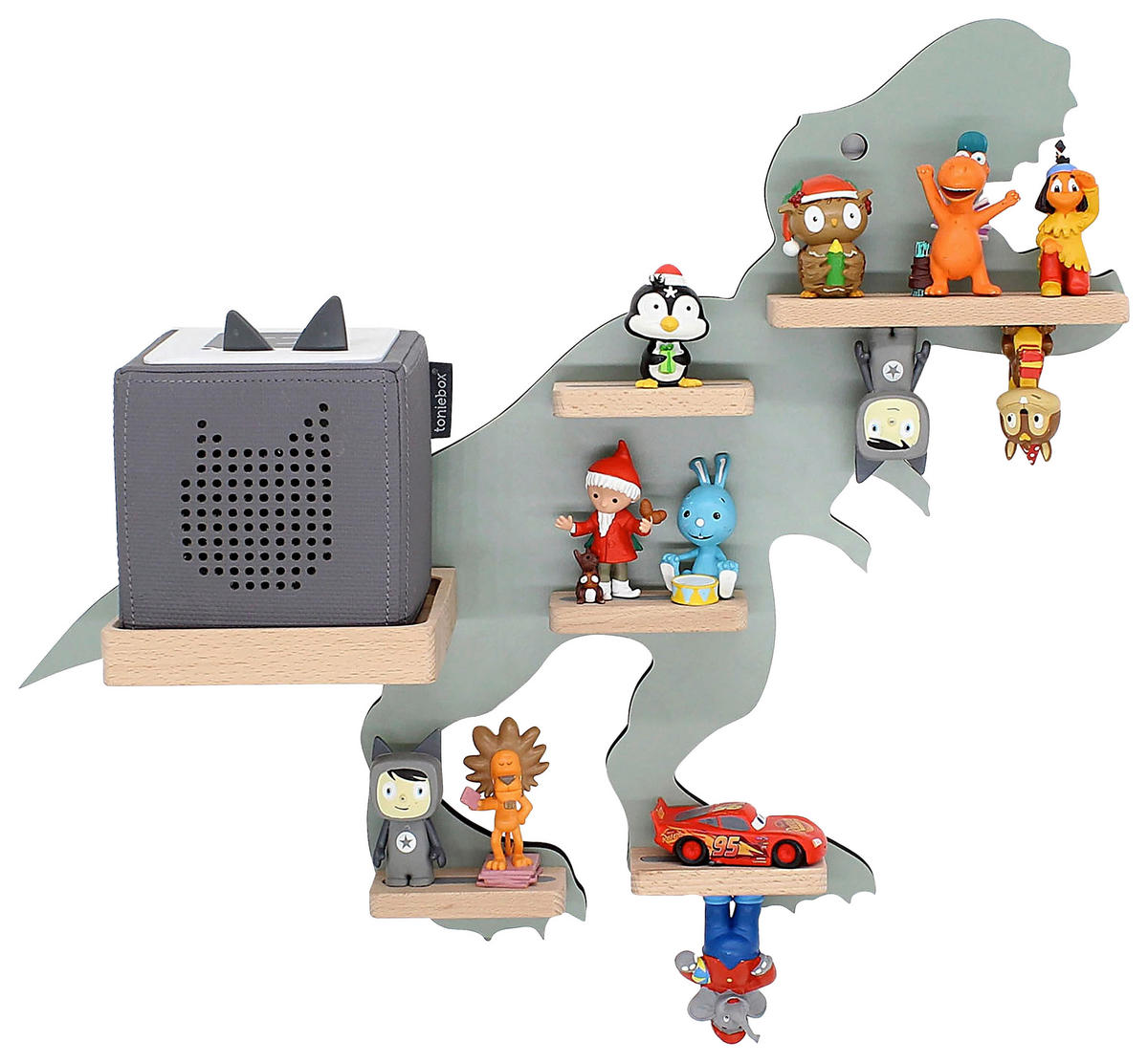 BARNHYLLA 52/44/19 cm  - grön, Modern, trämaterial (52/44/19cm) - MID.YOU