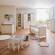 GITTERBETT CAMRON 145/76,50/80 cm - Weiß/Grau, Natur, Holz/Holzwerkstoff (145/76,50/80cm) - My Baby Lou