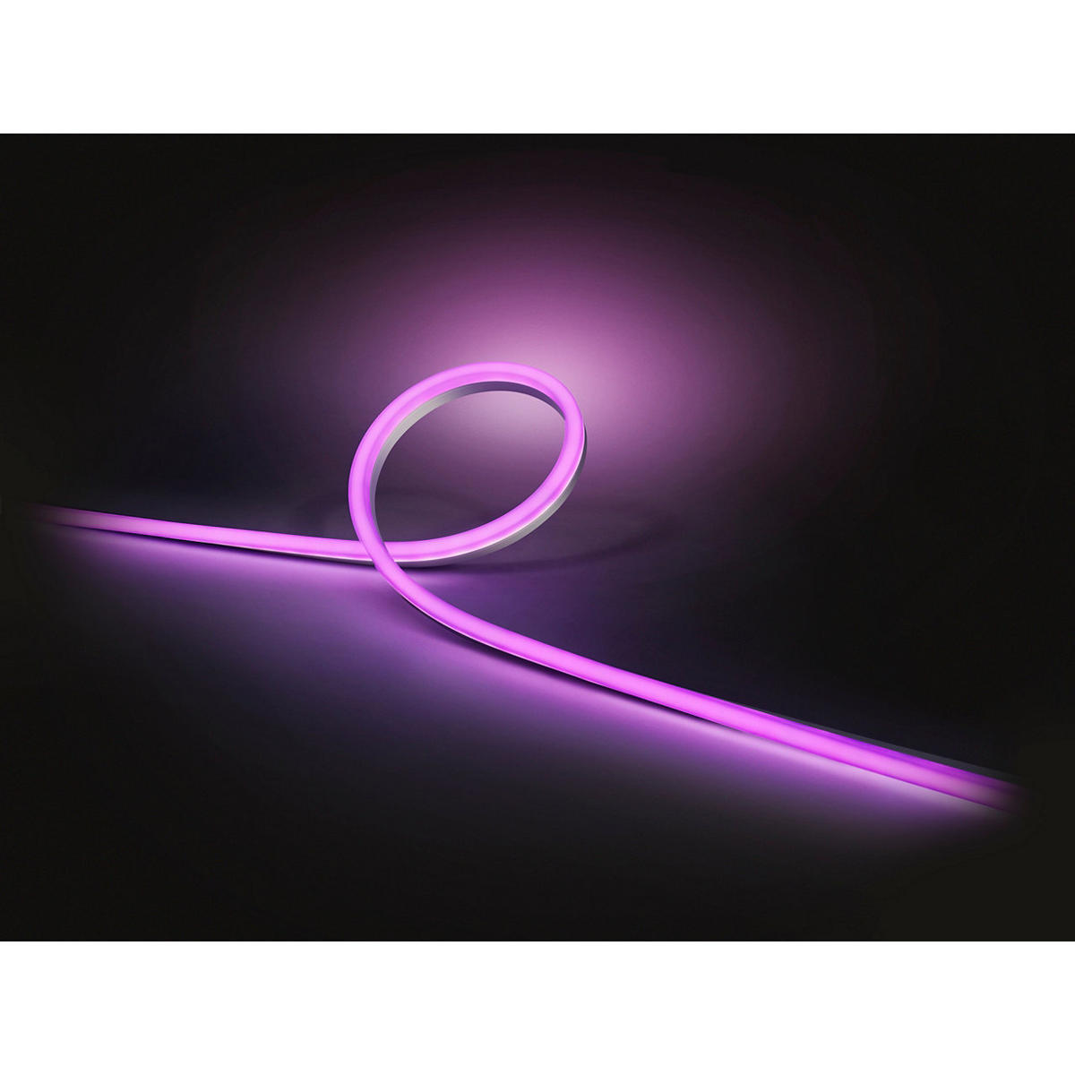 LED-STRIP Hue 199 cm   - Transparent, Design, Kunststoff (199cm) - Philips HUE
