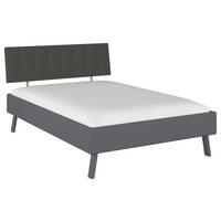 BETT 140/200 cm  in Grau  - Grau, Design, Holzwerkstoff/Textil (140/200cm) - Carryhome