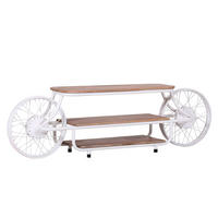 RAUMTEILER - Weiß/Braun, Design, Holz/Metall (183/53/35cm) - Landscape