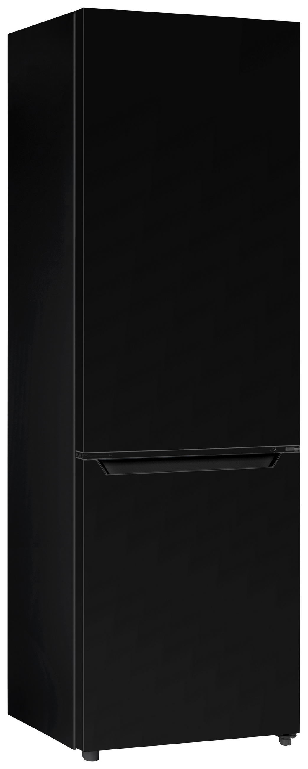 KYL-/FRYSKOMBINATION KG176S-52  - svart, Basics, metall/glas (54/176/55cm) - Respekta