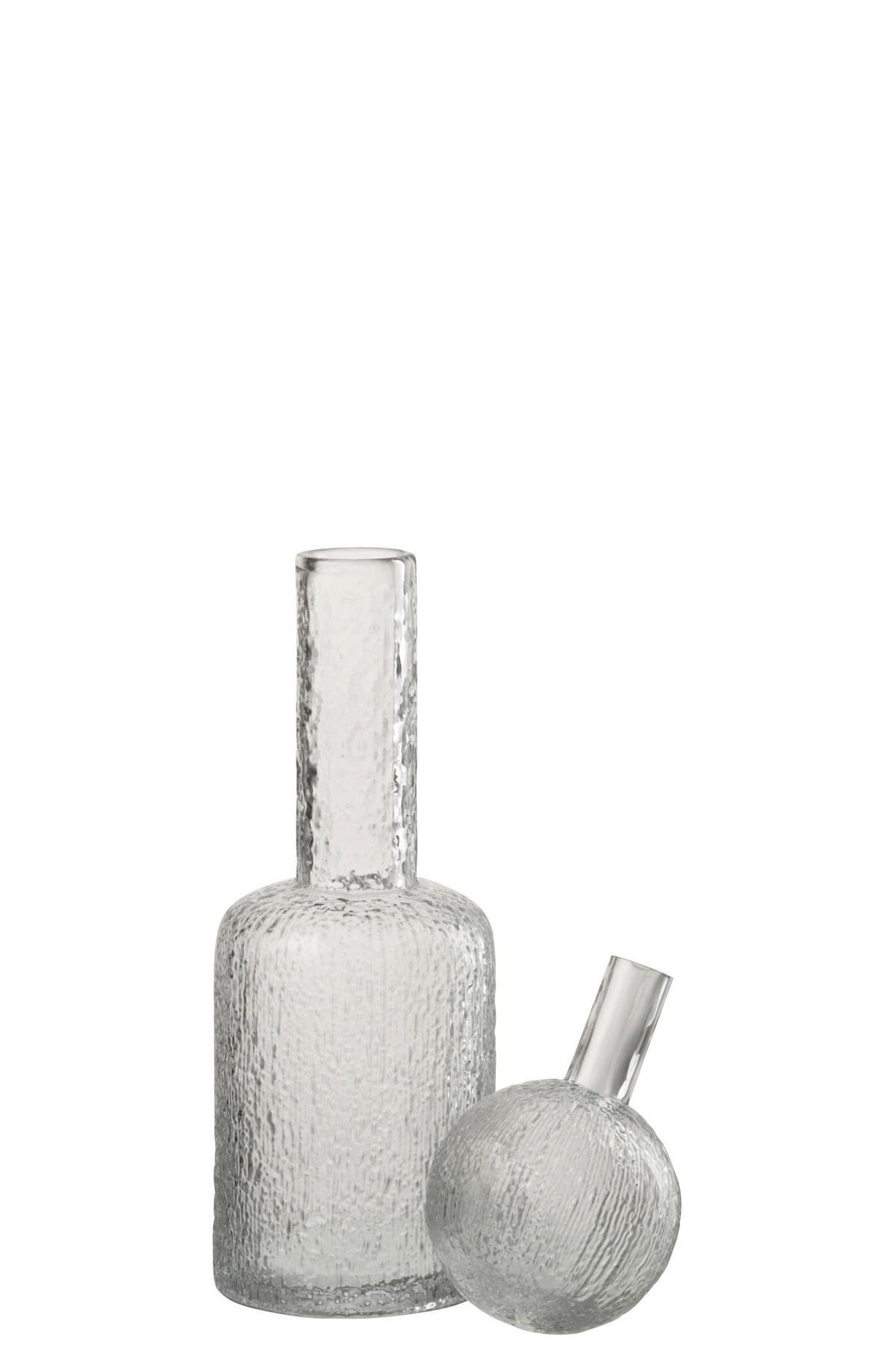 DEKOFLASCHE - Transparent, Basics, Glas (12,5/12,5/43cm)